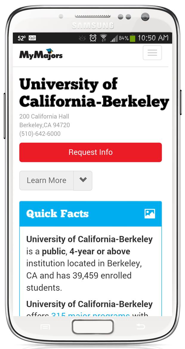 UC Berkeley mobile