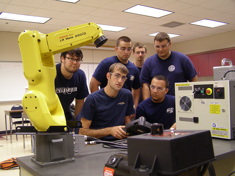 Students in the Mechanical Engineering program at Georgia Southern University