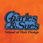 Charles and Sues School of Hair Design logo