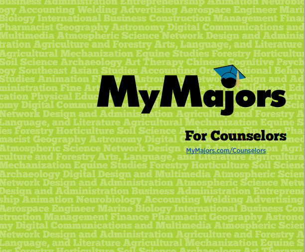 MyMajors Brochure for Counselors, Principals and School Districts