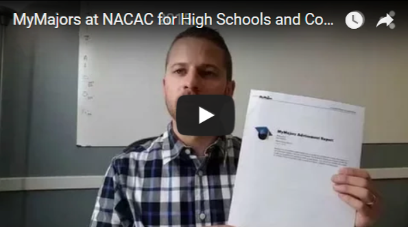 MyMajors at NACAC for High Schools