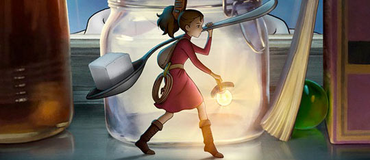 the secret world of arrietty full movie sub